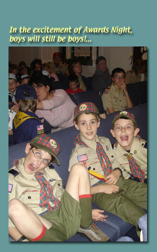 Just happy to be a Cub Scout!