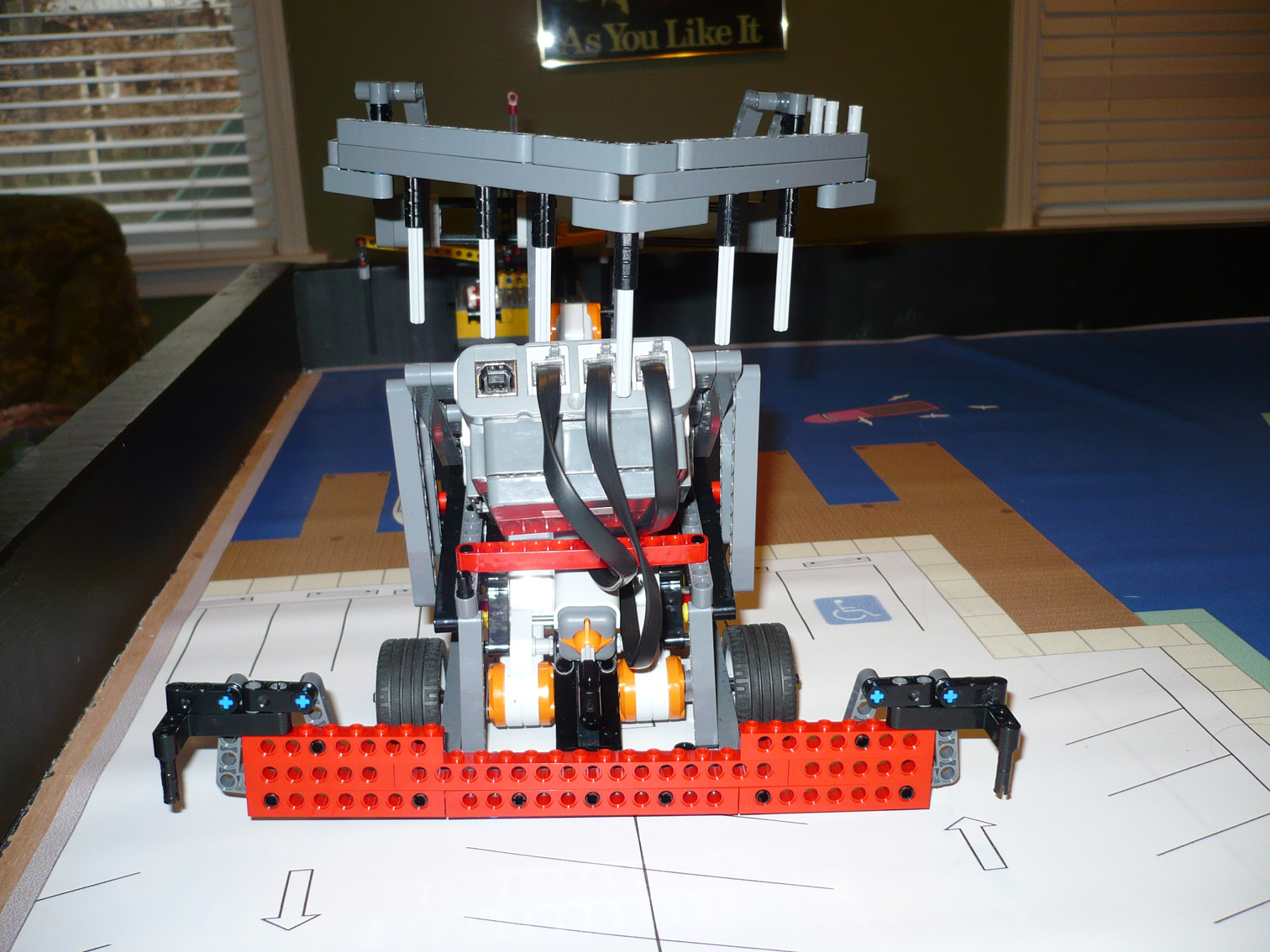 Front of our final robot design