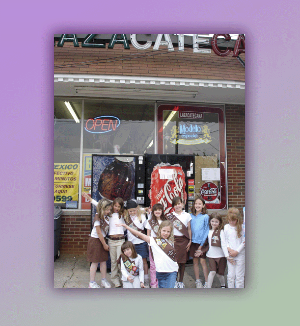 Brownies 4211 visit LaZacatecana